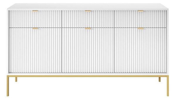 Z0ND0 Comodă Mijeno Gold MKSZ154 (Alb + auriu) . 1103644