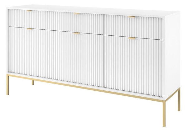 Z0ND0 Comodă Mijeno Gold MKSZ154 (Alb + auriu) . 1103644