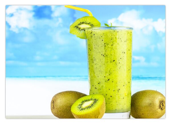 Tablou - smoothie kiwi (70x50 cm)