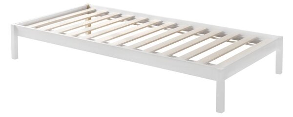 Pat etajat pentru copii , cu pat suplimentar 90 cm Virtuoso (alb) (cu somieră) (cu sp. depozitare). 1116553