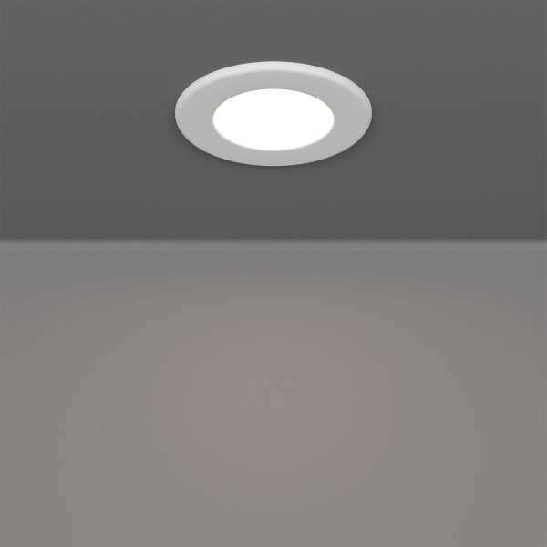 Eglo 901429 - Set 3x LED RGBW, plafonieră încastrată FUEVA-Z, LED/2,8W/230V, 8,8cm, IP44, alb