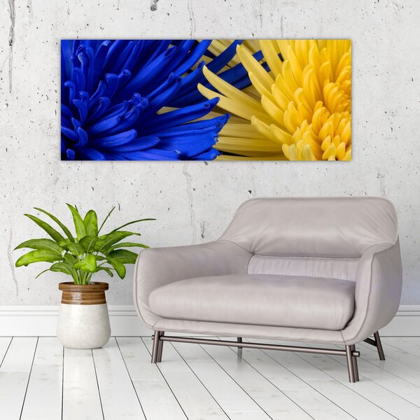 Tablou - detaliu florilor (120x50 cm)