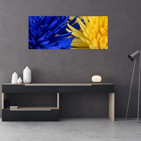 Tablou - detaliu florilor (120x50 cm)