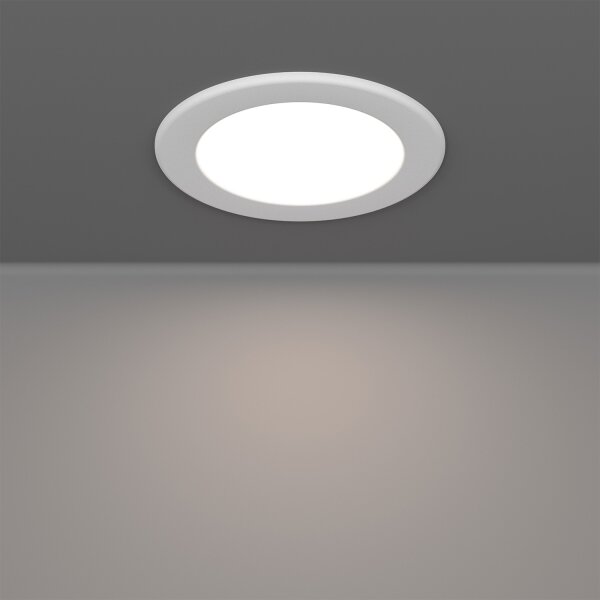 Eglo 901431-LED FUEVA-Z Plafonieră încastrată pentru baie RGBW LED 5W 230V 12 cm IP44 alb