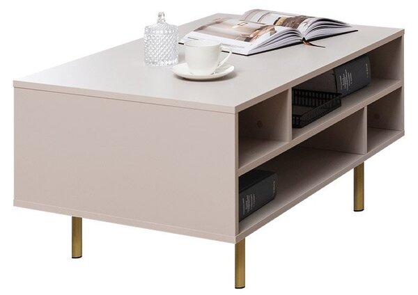 Măsuță de cafea Newelon NW03 (Cașmir + auriu) . 1103748