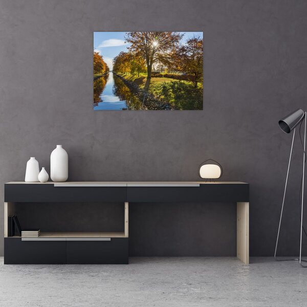 Tablou cu canal de apă (70x50 cm)
