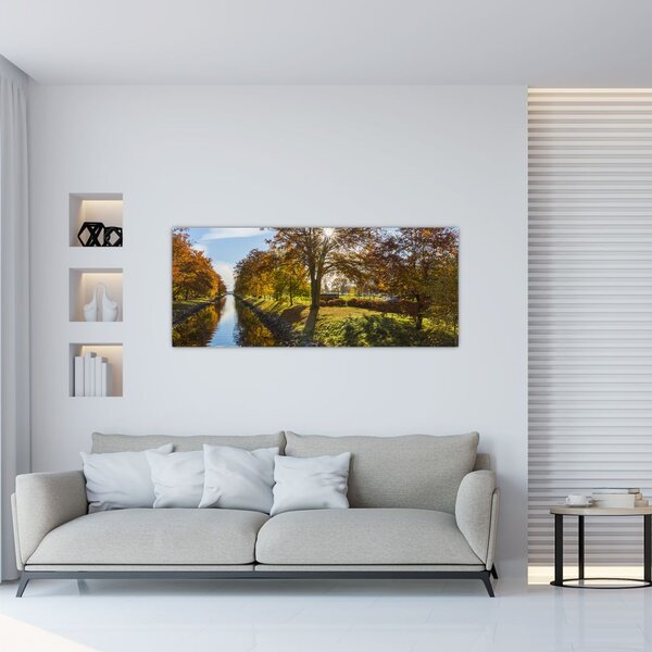 Tablou cu canal de apă (120x50 cm)