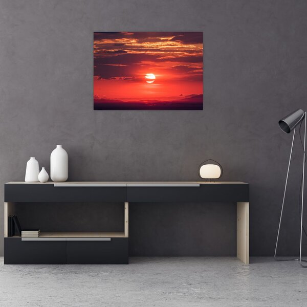 Tablou cu soarele colorat (70x50 cm)