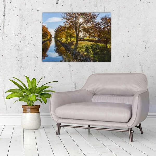 Tablou cu canal de apă (70x50 cm)