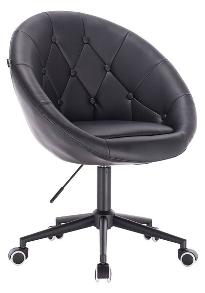 HC8516K Scaun Negru cu Bază Neagră