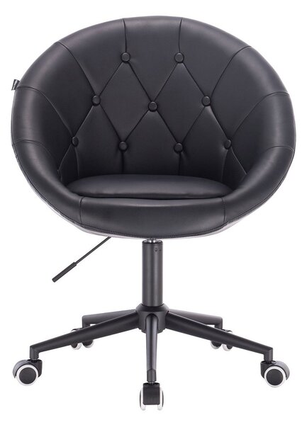 HC8516K Scaun Negru cu Bază Neagră