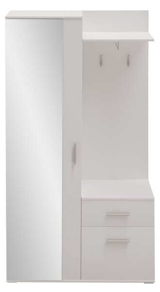 Mobilier hol Cless (Alb alpin) (cu oglindă). 1104705
