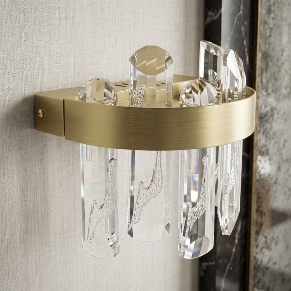 Aplă de perete LED SWE075-W Brushed Gold