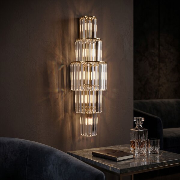 Lampa de perete SWE098-W 60 cm GOLD