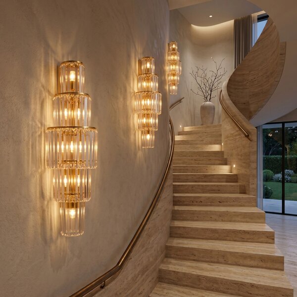 Lampa de perete SWE097-W 80 cm GOLD