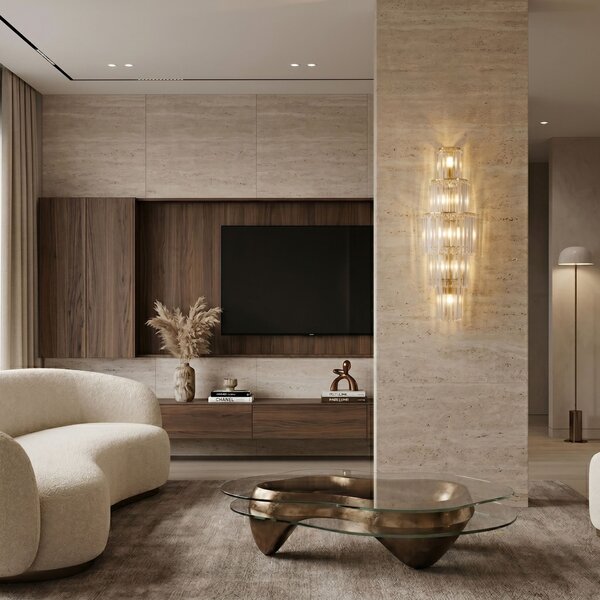 Lampa de perete SWE097-W 80 cm GOLD
