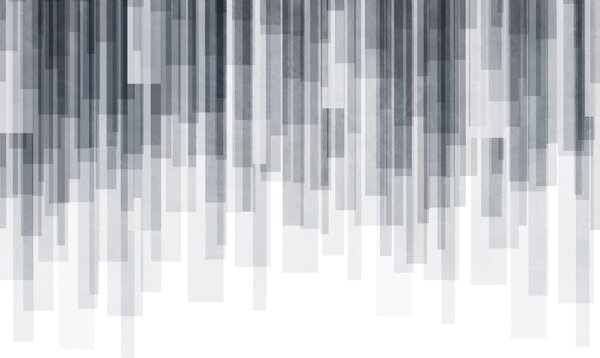 Tapet Dreptunghiuri verticale texturate, cu transparență variabilă și nuanțe de albastru, artă abstractă, Fototapet Abstract, w09889v2 : Uwalls.ro