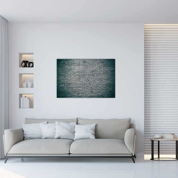 Tabloul cu perete din cărămidă (90x60 cm)