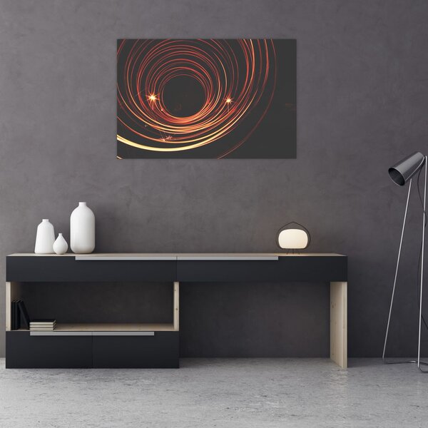 Tabloul cu linii abstracte (90x60 cm)