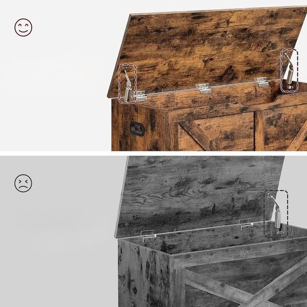 Cufăr de depozitare rustic