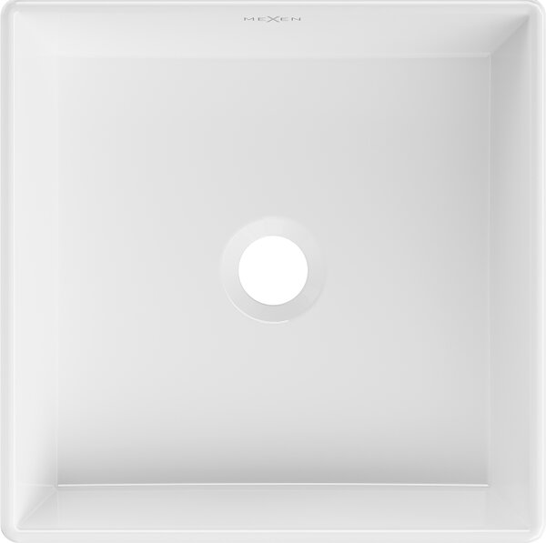 Mexen Goya chiuvetă pe blat 35 x 35 cm, albă - 22183500