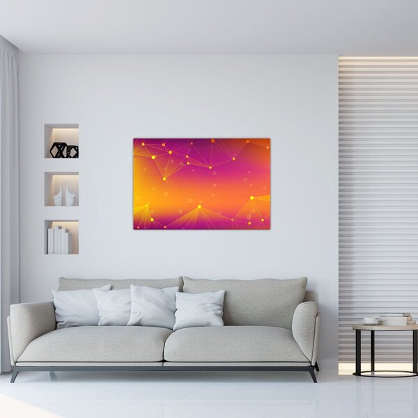 Tabloul modern colorat (90x60 cm)