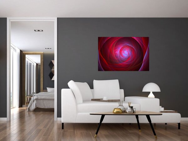Tabloul abstract cu ochi (90x60 cm)