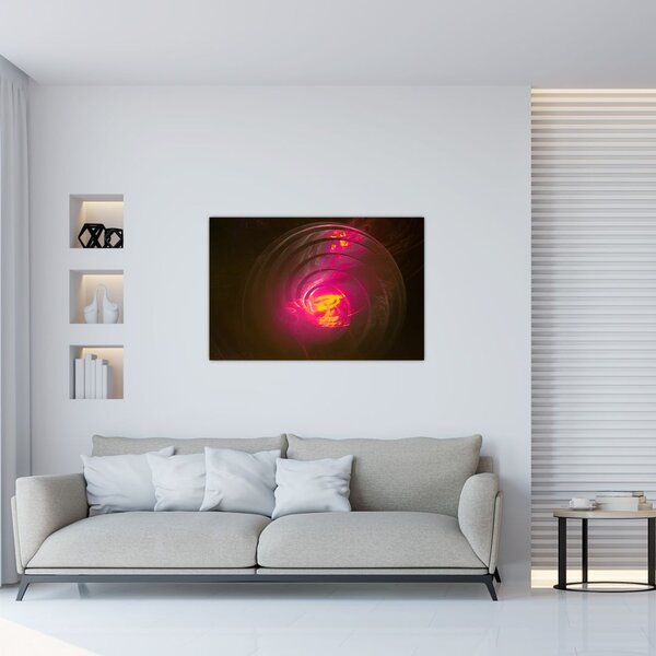 Tablou - abstacție cu spirala (90x60 cm)