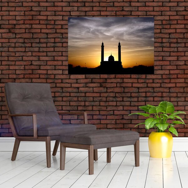 Tablou cu obiect istoric (90x60 cm)
