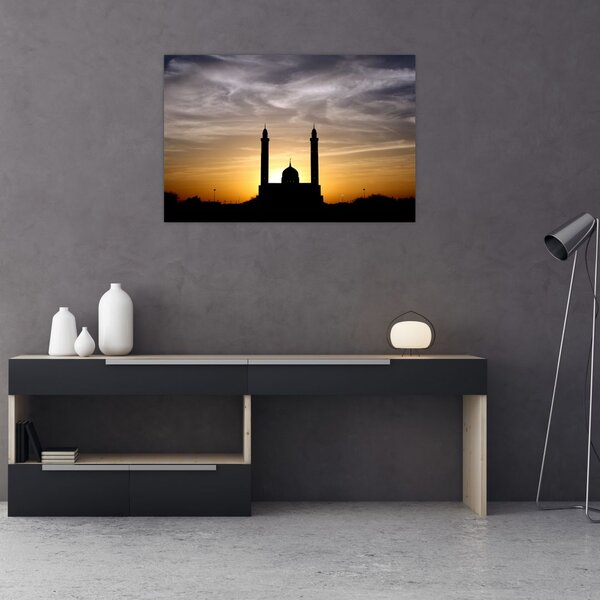 Tablou cu obiect istoric (90x60 cm)