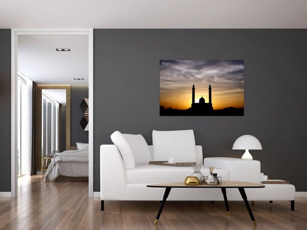 Tablou cu obiect istoric (90x60 cm)
