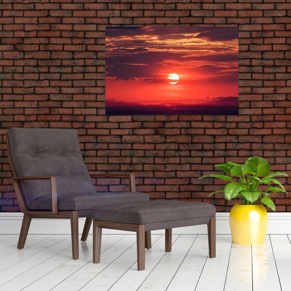 Tablou cu soarele colorat (90x60 cm)