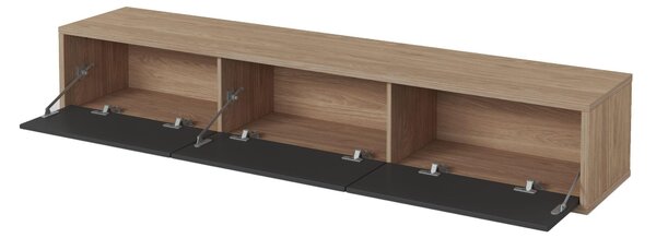 Masă TV Fiora 38 (stejar uleios + antracit). Promo -17%. 1066459
