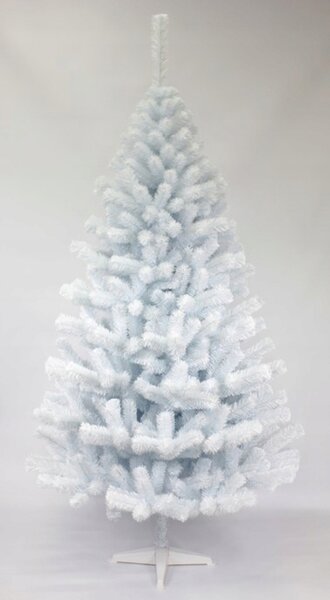 Brad frumos de Crăciun alb 150 cm