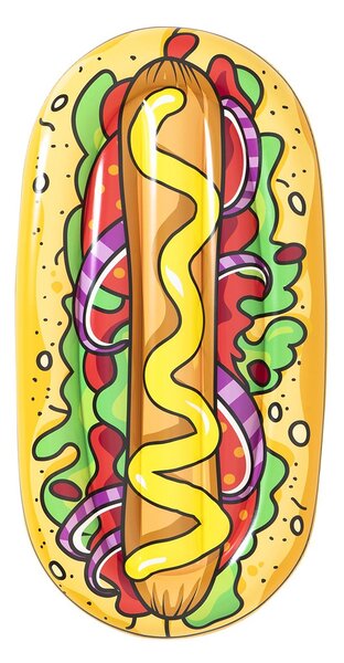 Pluta gonflabila Bestway Hot Dog 190 x 109 cm