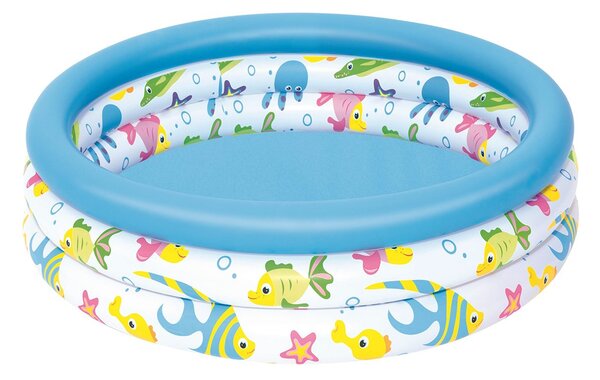Piscina gonflabila Bestway Ocean Life 110 litri 102 x 25 cm