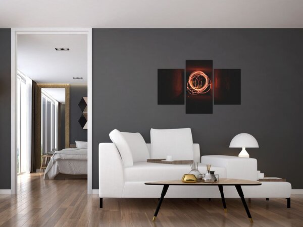 Tablou - linii în tunel (90x60 cm)