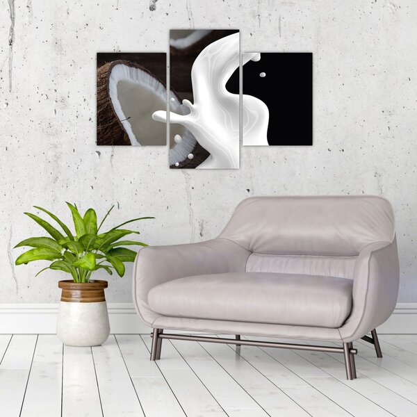 Tablou - laptele de cocos (90x60 cm)