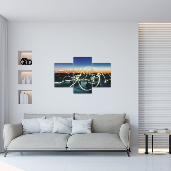 Tabloul - privire spre cer din acoperiș (90x60 cm)