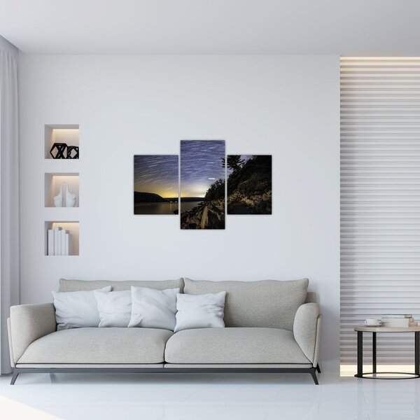 Tablou - cerul cu apus de soare (90x60 cm)