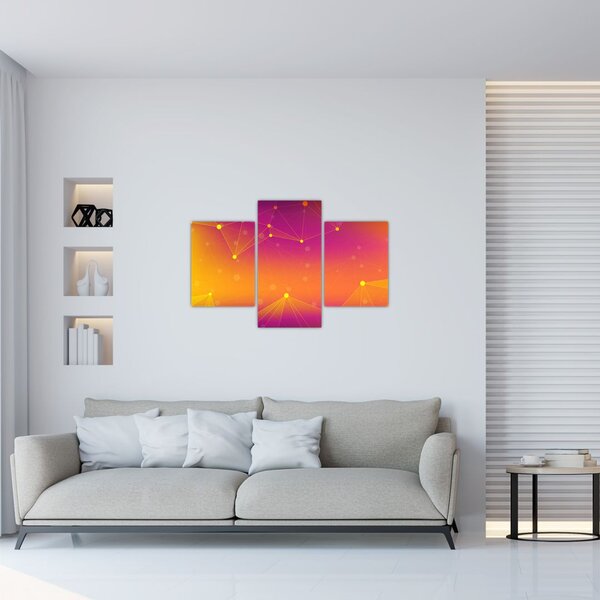 Tabloul modern colorat (90x60 cm)