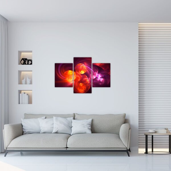 Tabloul cu abstracțiune modernă (90x60 cm)