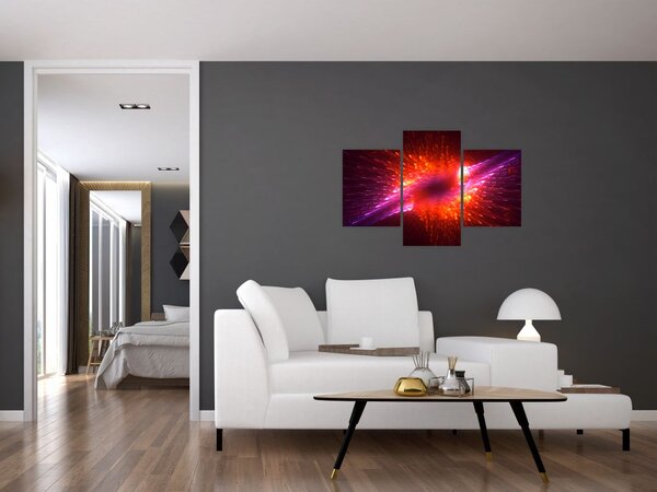 Tabloul modern abstract cu spini (90x60 cm)