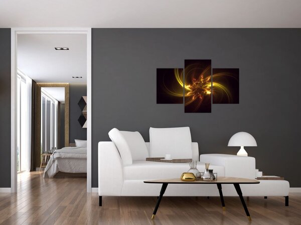 Tablou - abstracție cu elice (90x60 cm)