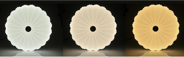 Plafonier LED dimabil FLOWER 36W 230V cu telecomandă