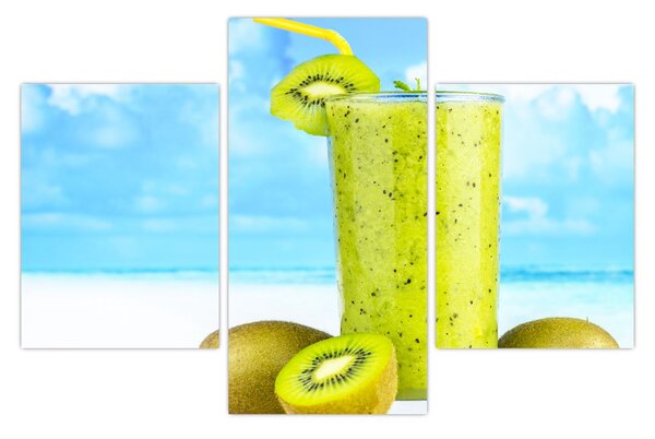 Tablou - smoothie kiwi (90x60 cm)