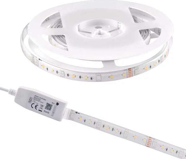 RGB LED Bandă dimmabilă exterior Wi-fi LED/8W IP65 2 m Tuya
