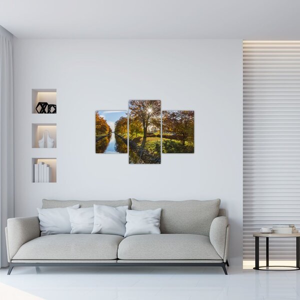 Tablou cu canal de apă (90x60 cm)