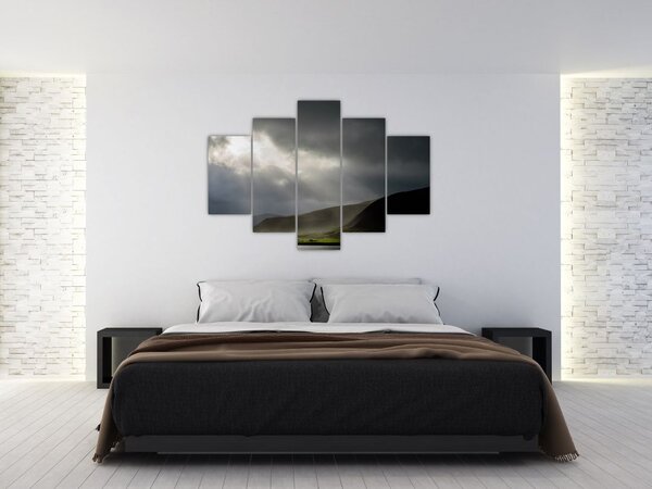 Tablou cu furtuna în apropiere (150x105 cm)