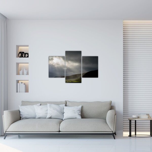 Tablou cu furtuna în apropiere (90x60 cm)